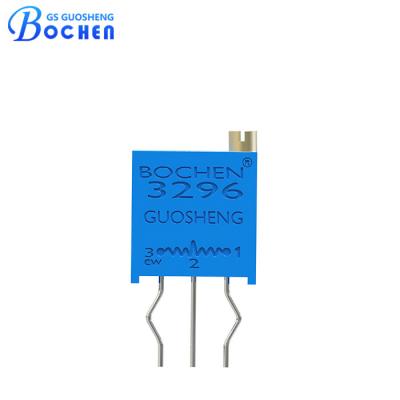 China 3296W-B 0.5w Resistencia ajustable Potenciómetro de corte de pines cermet en venta