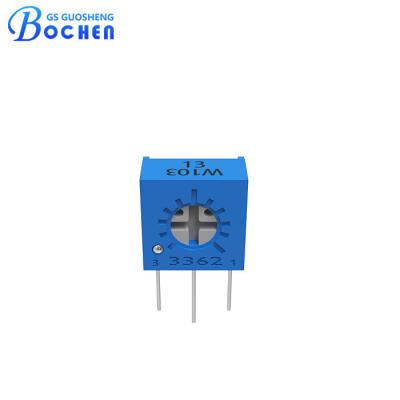 China 501 503 504 3362W 1k 100 Ohm Trim Pot Trimmer Variable Resistor for sale