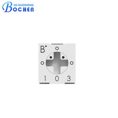 China 3313J 0.125W 100K Ohms 3mm Single Turn Square Cermet Trimmer Potentiometer for sale