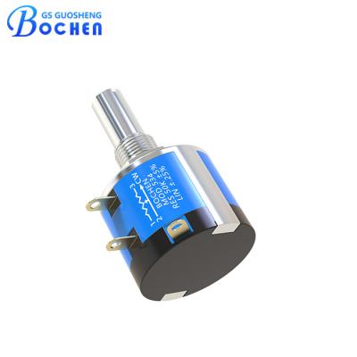 China Multiwound Precision 10k 10 Turn Potentiometer 534 2w 10k Ohm 10 Turn for sale