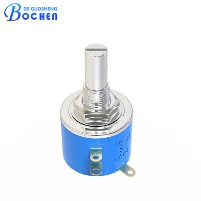 China Precision Wirewound Potentiometer Multi Turn 3540 10k 100 Ohm-100K Ohm 2W for sale