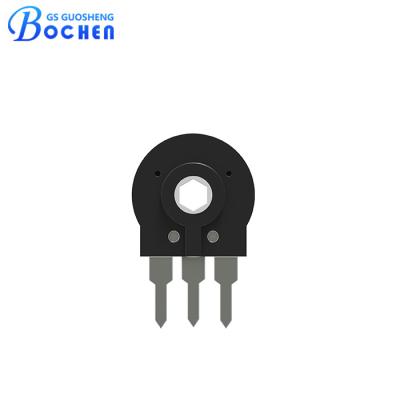 China PT10 10mm Horizontales Kohlenstofffilmpotentiometer durch Loch zu verkaufen