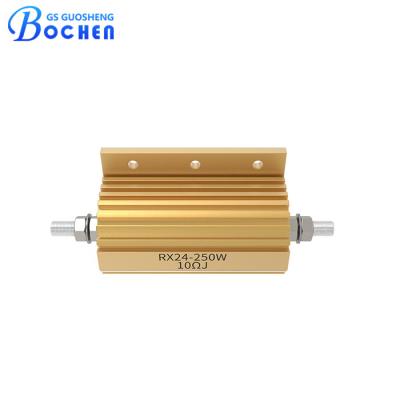 China Aluminum Shell 20 25 Ohm 50W Wirewound Resistor High Power RX24 for sale