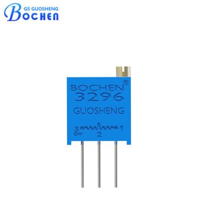 China Precision Adjustable Multiturn 3296 Trimmer Potentiometer 3296Y 10K 20K 50K 100K Ohms for sale