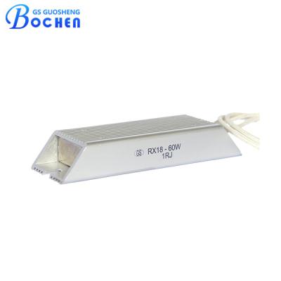 China BOCHEN RX18 100W Aluminium House Wirewound Power Resistor Voor Load Bank Te koop