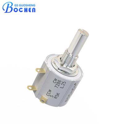 Китай BOCHEN 7286 r2kl025 Wirewound Potentiometer Mounting Style Panel Mount Element Type Wirewound (Стандарт установки панели, элемент установки, тип установки) продается