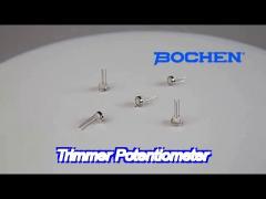 3329h 0.5w 10k ohm trimmer resistor 1/4“ round single turn cermet trimmer potentiometer