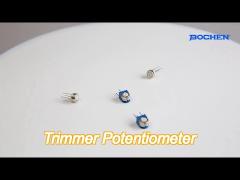 3329p 0.5w 5k 10k 20k 50k 100k 1/4“ round single turn cermet trimmer trimming potentiometer