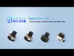 Digital Dial Metal Volume Knob Potentiometer 3590s Wirewound H-23-6A