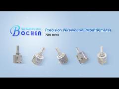 7286 2W 1K 2K 5K 10K 20K 50K Ohms 10K Multi Turn Potentiometer 5k Ohm 10 Turn
