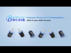 WXD3-12 1W 10k Ohm Five Turn Precision Multiturn Potentiometer Wirewound Pot