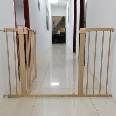 China Protect Pet Door Custom Folding Adjustable Unperforated Door Portable Wide Baby Gate Modern Design Baby Gate Safety for sale