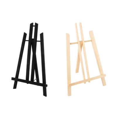 China Painting Easel Easy To Carry Stand High Quality Wood Gallery Easel Painting Studio Artist Wooden Art Easel for sale