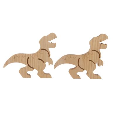 China Packing Items Children's Toys With Complete Styles Of Pine Cartoon Wooden Animals for sale