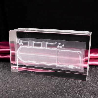 China Europe Hot Sales Europe K9 Crystal Glass Block Empty Cube For 3D Laser Engraving for sale