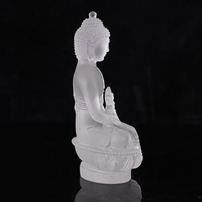 China European Europe Crystal Buddha Figurine Ornament Buddha Statue s for sale