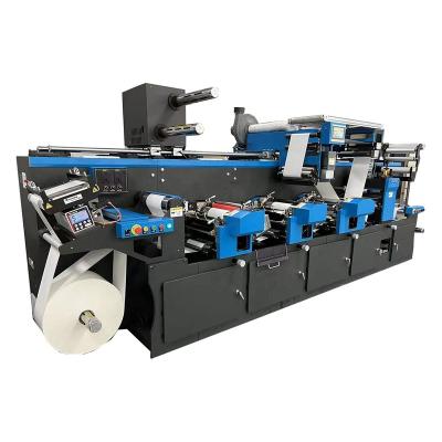 China Rotary Die Cutting Machine Sticker Label Post Press Equipment With High Speed ​​In Y Direction Of Material Receiving And Unloading Spindle for sale