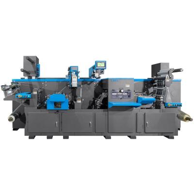 China Roll Flexo Printing Machine FD-350S High SpeedLabel Die Cutting Machine For Cold Pressing for sale