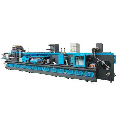 China HONTEC MPX-350 Full Factory Rotary Flexographic Printing, For Red Wine Label for sale