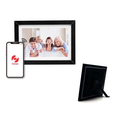 China Wifi Frameo App 10.1 Slim Photo Frame Android Video Playback 10 Inch Wifi Digital Photo Frame for sale