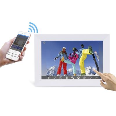 China Perfect WiFi for Family Gifts, One Minute Easy Setup 10.1 Inch Touch Screen Display WiFi Digital Photo Frame for sale