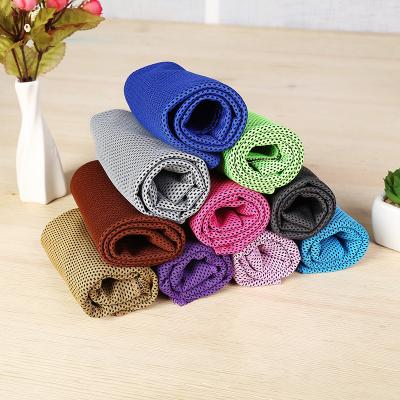 China 30*90cm Insolation Sports Towel Cooling Iced Gym Towel Summer Viable Gym Cool Quick Dry Soft Breathable Towels for sale