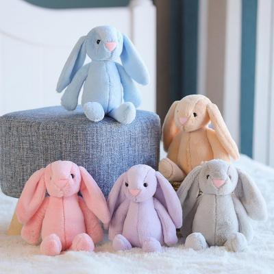 China DD22-32 Comfortable Easter Bunny Plush Doll Stuffed Filled Toys Creative Soft Long Ear Rabbit Kids Baby Valentines Day Animal Birthday Gift for sale