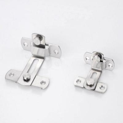 China High Quality Door Windows 90 Degree Stainless Steel Door Locks Bath Door Part Door Bolt Latch for sale