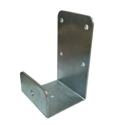 China Industrial High Quality Custom U Shaped Shelf Steel Bracket For Rack for sale