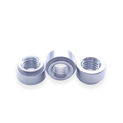 China Modern Modern Carbon Steel Self Locking Tuck Press Fit Nuts Threaded Nut For Automotive Industry for sale