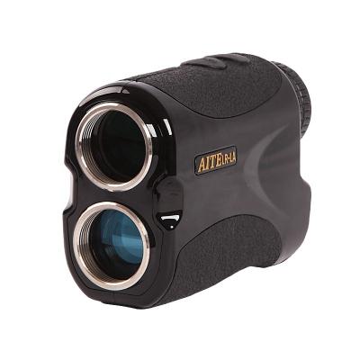 China 6*24 600m wooden range finder with pin finder function for golf player for sale