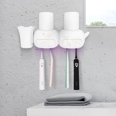 China Sterilize USB Sterilizer Smart Home Sterilizer Toothbrush Box Chargeable Child Toothbrush Heads UV-C Portable Toothbrush Holder for sale