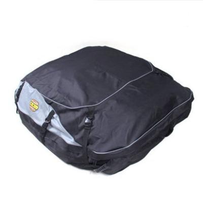 China Durable Waterproof Factory Dustproof Large Capacity Car Roof Bag PVC Cargo Moving Folding Top Carrier Bag For Universal Collection for sale