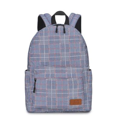 China Waterproof 2021 Custom Fashion School Backpack Trendy Unisex Student Canvas Mochilas School Bags Backpack For School Student for sale