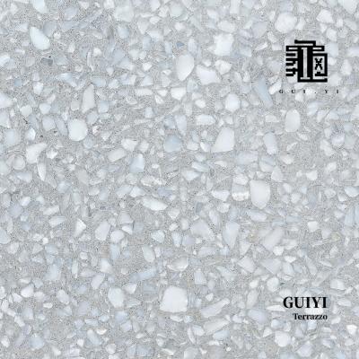 China GUIYI G5 stone terrazzo modern high quality coment gray slab/concreat design furniture table/artificial countertops/flooring /wall for sale