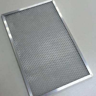 China Kitchen Dust Filter Mesh Factory Supplier Aluminum Air Filter Mesh for sale