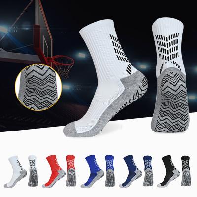 China Non Slip Breathable Football Socks Men S Professional Combat Hogs With Non Slip Rubber Soles Long Bottom Basketball Hoks Outdoor Sports for sale