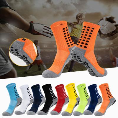 China Breathable Thick Towel Bottom Knocks Out Wear Resistant Distribution Football Knocks Out Mid Calf Length Knockouts Basketball Knocks Out Socks For Running Sports for sale