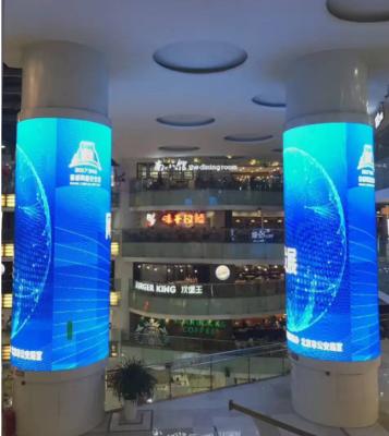 China Column cabinets LAN display led curtain p3 p4 p5 p6 advertising indoor full color rental led display led display HD LED video video wall for sale