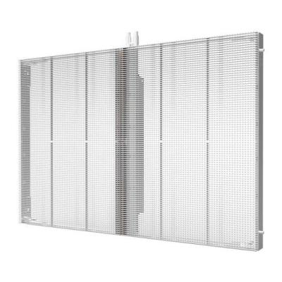 China Indoor And Semi-outdoor High Transparency 3.91mm Led Mesh Screen Board Led Display SMD Flexible Led Curtain Matrix Display for sale