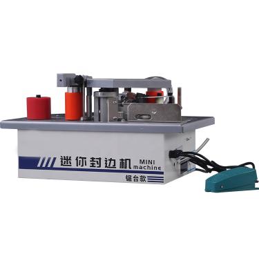 China SINO Mini PVC MN0-2 Wood Based Panels Machinery Manual Wood Based Edging Machine Repair Shops Strip Edge Machinery Making Machine for sale