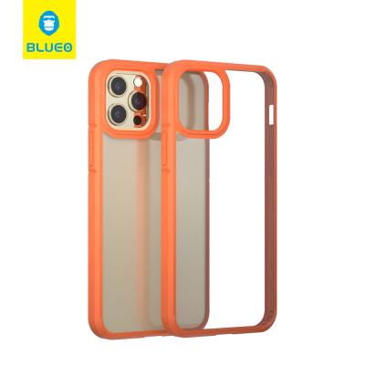 China BLUEO Anti-fall Anti-yellowing Soft TPU Transparent Case Cover Luxury Shockproof Phone Accessories Case For iPhone 12 mini 12 pro max for sale