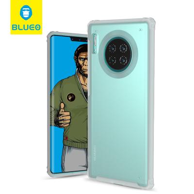 China BLUEO Anti-drop Shock Proof Aesthetic Phone Case For Huawei Mate30 Pro Mate 40 Pro Drop Protective Cover For Huawei P50 Pro for sale