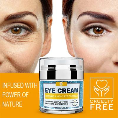 China Custom Logo Wrinkles Eye Cream Facial Anti-wrinkle Eye Cream Treatment Firming Eye Bag Cream for sale