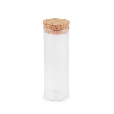 China 30mm Diameter Clear Test Tube Glass Bottles With Cork Stopper Empty Vials Clear Glass Jars Container Different Sizes For Choice for sale