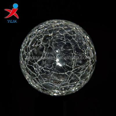 China Glass Crack Ball Mouth Crack Glass Swollen Ball / Sphere Glass Crack for sale