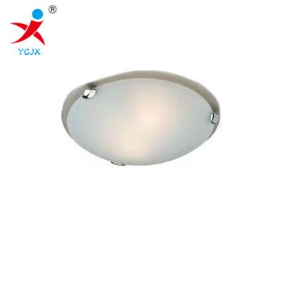 China Flower lamp sandblast glass ceiling glass shades /round curved glass light cover /tempered bent glass lamp for sale