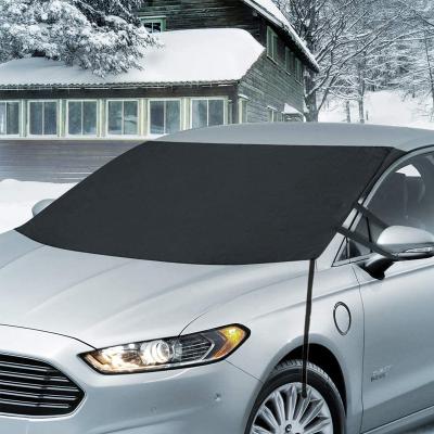 China Hot Selling Amazon Car Cover Sunshade Protector Front Windshield Snow Waterproof Protector Auto Car Window Cover Ice Water Resistant for sale