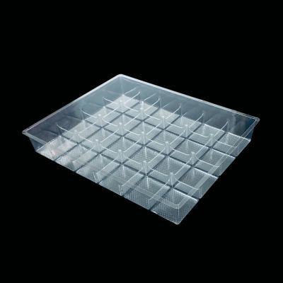 China 39000SQM Production Area Custom Clear PET Vacuum Forming Packaging for Ice Cube Ice Block for sale