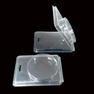 China Doorzichtige PET-hangende plastic verpakking Clamshell Blister voor valse nagels ISO9001 goedgekeurd Te koop